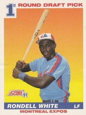 Rondell White - Score '91 1st Round Draft Pick Baseball Card